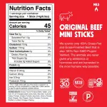 Chomps Snack Sticks6ct/0.5oz - CHOMPLINGS Original Beef Sticks