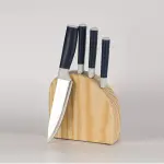 5 Piece Knife Set with Block