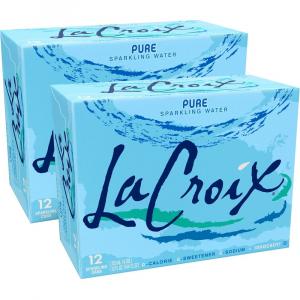 La Croix (Pack of 12) Sparkling Water Pure