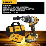 DEWALT20V XR Lithium-Ion Cordless Hammer Drill Kit