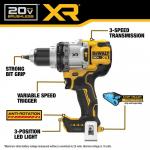 DEWALT20V XR Lithium-Ion Cordless Hammer Drill Kit