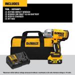 DEWALT 20V MAX Lithium-Ion Cordless 1/2 in. Impact Wrench Kit