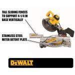 Dewalt 15 Amp Corded 10 in. Compound Single Bevel Miter Saw