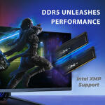 Silicon Power 32GB Zenith 6000 MHz DDR5 Desktop Memory Kit (2 x 16GB, Black)