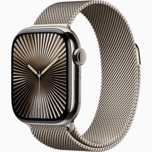 Apple Watch Series 10 Titanium 46mm GPS ( Stainless Steel, Milanese Loop )