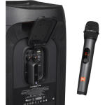 JBL PartyBox Club 120 160W Wireless Party Speakers with Two-Person Microphone System Kit (Black, Pair)