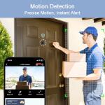 2025 4K Mini Hidden Camera, Wireless Nanny Cam with WiFi/No WiFi & SD/Cloud Storage