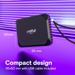 Crucial 2TB X9 USB-C 3.2 Gen 2 - External SSD