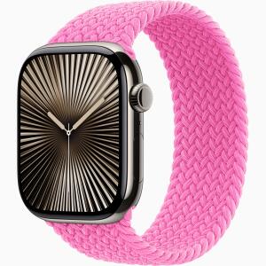 Apple Watch Series 10 Titanium GPS ( Textile, Braided Solo Loop )