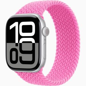 Apple Watch Series 10 Aluminum GPS ( Textile, Braided Solo Loop )