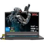 MSI Thin 15 Gaming Laptop – 15.6" 144Hz FHD, i5-13420H, 16GB RAM, 1TB SSD, GeForce RTX 4060, Win11