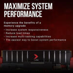 PNY 32GB XLR8 3600 MHz DDR4 Low-Profile Desktop Memory Kit (2 x 16GB)