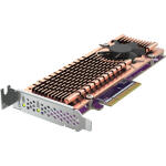 QNAP Dual M.2 22110 / 2280 PCIe Gen3 x8 NVMe SSD Expansion Card