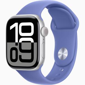 Apple Watch Series 10 Aluminum 42mm,M/L GPS (Rubber Sport Band)