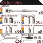 Husky Mechanics Tool Set (290-Piece)