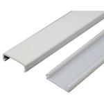 Legrand Wiremold Non-Metallic PVC Raceway 5 ft. Wire Channel, White