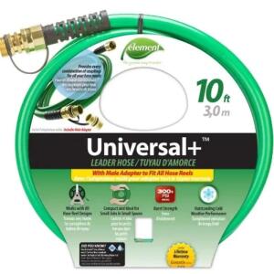 Element Universal+ 1/2 in. x 10 ft. Heavy Duty Leader Hose