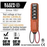 Klien Electrical Test Kit with Voltage and Receptacle Tester