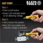 Klein ToolsDigital Non-Contact Voltage and GFCI Receptacle Test Kit