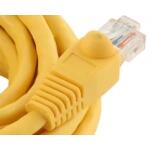 Commercial Electric 15 ft. CAT5e UTP Ethernet Cable, Yellow