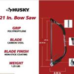 Husky 21 in. Bow Saw