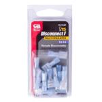 Gardner Bender 1/4 in. Fully Insulated Wire Disconnects in Blue (15-Pack)