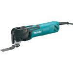 Makita 3 Amp Corded Variable Speed Oscillating Multi-Tool Kit With Blade, Sanding Pad, Sandpaper, Adapter, Hard Case