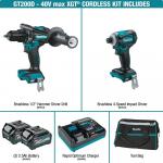 Makita40V Max XGT Brushless Cordless 2-Piece.