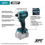 Makita40V Max XGT Brushless Cordless 2-Piece.