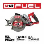 Milwaukee(Tool-Only) M18 FUEL 18V Lithium-Ion Cordless 7-1/4 in. Rear Handle Circular Saw