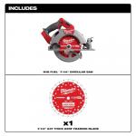 Milwaukee(Tool-Only) M18 FUEL 18V Lithium-Ion Brushless Cordless 7-1/4 in.