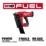 Milwaukee(Tool-Only) M18 FUEL 18-Volt Lithium-Ion Brushless Cordless Gen II 18-Gauge Brad Nailer