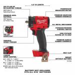 Milwaukee(Tool-Only) M18 FUEL GEN-3 18V Lithium-Ion Brushless Cordless 3/8 in. (2854-20)