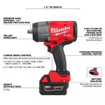 MilwaukeeM18 FUEL 18V Lithium-Ion Brushless Cordless 1/2 in. (2967-21B)