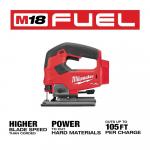 Milwaukee(Tool-Only) M18 FUEL 18V Lithium-Ion Brushless Cordless Jig Saw (2737-20)