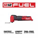 Milwaukee(Tool-Only) M12 FUEL 12V Lithium-Ion Cordless Oscillating Multi-Tool