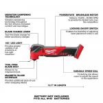 Milwaukee(Tool-Only) M18 FUEL 18V Lithium-Ion Cordless Brushless Oscillating Multi-Tool