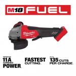 MilwaukeeM18 FUEL 18V Lithium-Ion Brushless Cordless Grinder And 3/8 in. (2991-22)