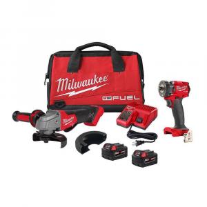 MilwaukeeM18 FUEL 18V Lithium-Ion Brushless Cordless Grinder And 3/8 in. (2991-22)