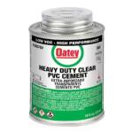 Oatey - 16 oz. Heavy-Duty Clear PVC Cement - California Compliant