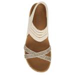 Skechers Women's Beverlee Fancy Sips Wedge Sandal