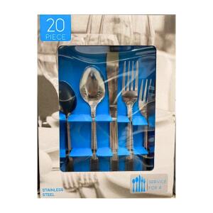 Eurohome 20pc Cutlery Set Stainless Steel