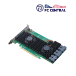 High Point 730A 24-Rocket SAS/SATA Channel Internal PCIe Controller