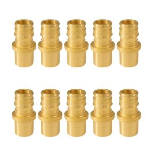 Apollo Pex 1/2" x 1/2" Male Sweat Adapter (10 Pack)