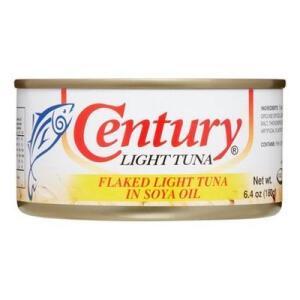 Century Tuna in Soya Oil 4pc 6.4 oz