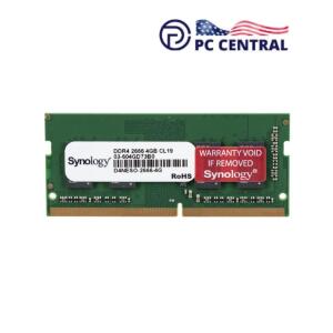 Synology 4GB DDR4 2666 MHz Non-ECC SO-DIMM Memory Module