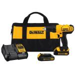 DEWALT 20V Max 1/2-in Keyless Cordless Drill with Soft Bag, 2-Batteries and Charger