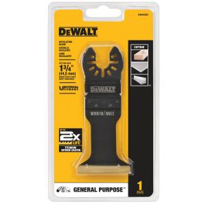 DEWALTBlack Oscillating Titanium Metal Blade - DWA4204