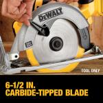 DEWALT (Tool Only) 20V MAX Cordless 6.5-in Sidewinder Style Circular Saw