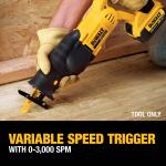 DEWALT DCS380B 20V MAX Cordless Reciprocating Saw - Tool Only